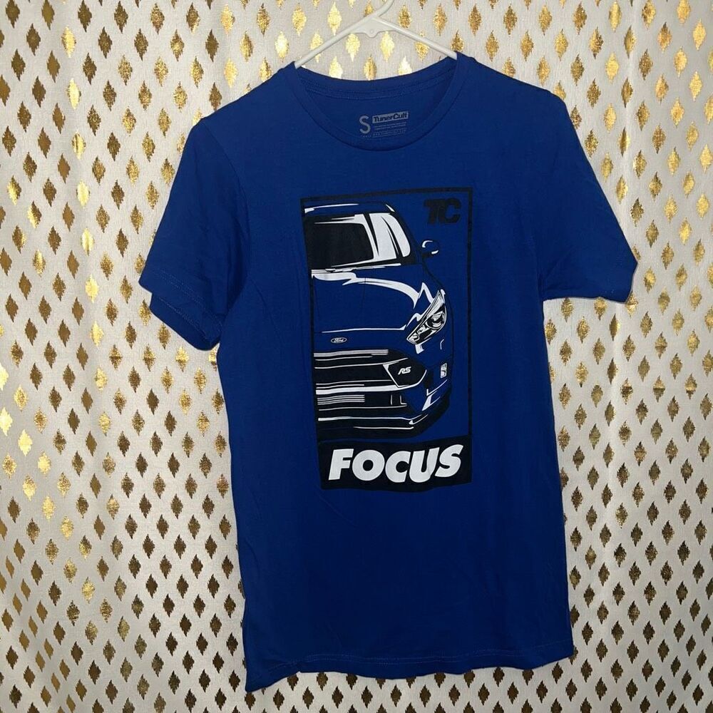 Tuner cult blue Ford fiesta T-shirt size S